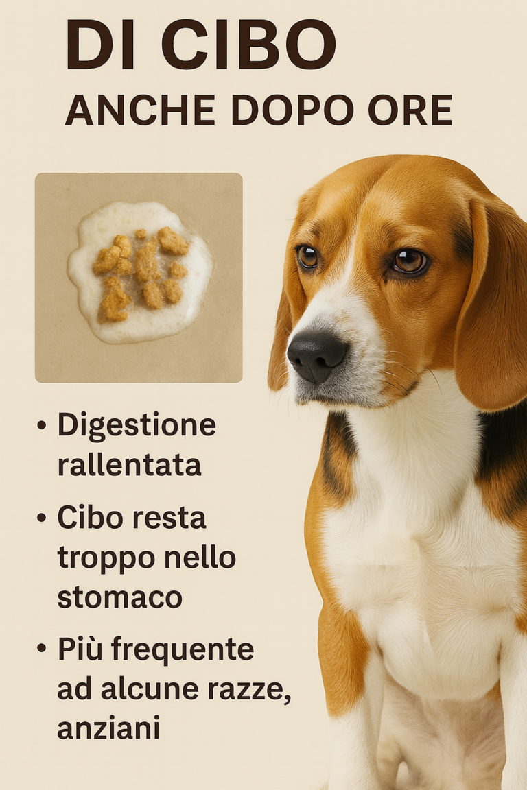 vomito di cibo